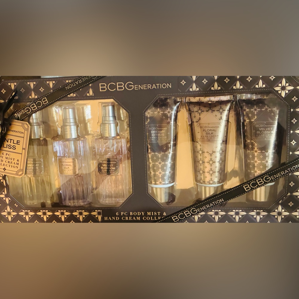 BCBGeneration Skincare Moisturizer Set with Gold and Silver Accents